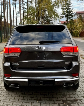 Jeep Grand Cherokee cena 110000 przebieg: 100000, rok produkcji 2015 z Czarna Białostocka małe 172